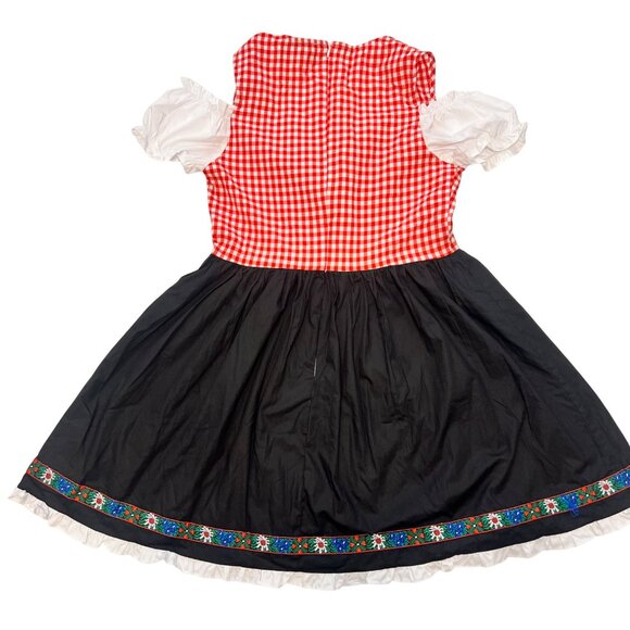 Kate Kasin German Dirndl Bavarian Dress Costume Oktoberfest Halloween Size Small - Picture 2 of 7